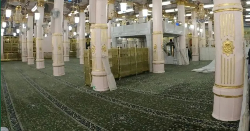 Rawdah Green Carpet