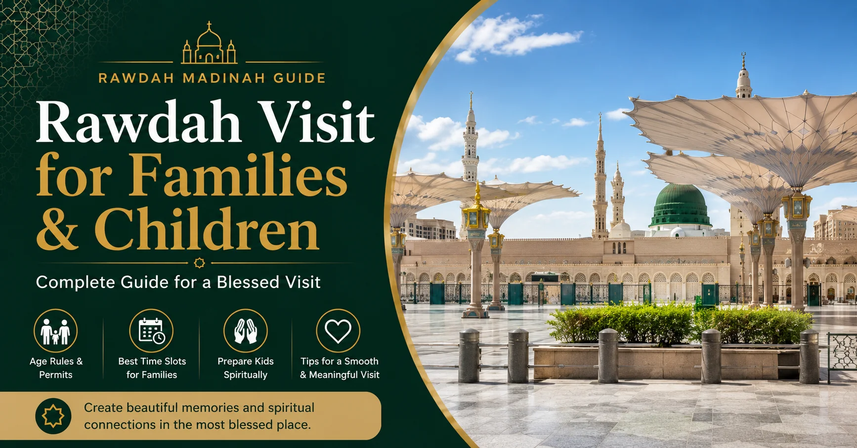 Rawdah visit families children guide